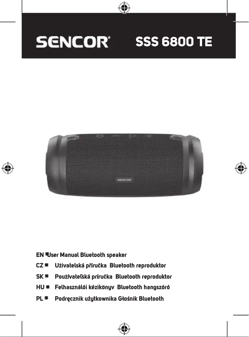 Página 1 del manual Manual de usuario Sencor SIRIUS SSS 6800 MAXI