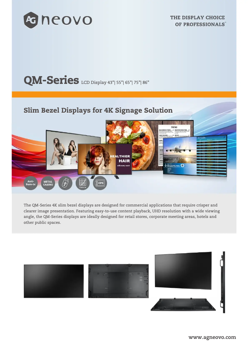 Image de la première page du manuel de l'appareil QM-43