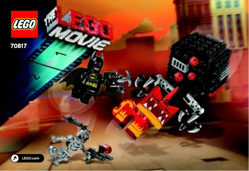 Page 1 de la notice Manuel utilisateur Lego Movie 2 70817