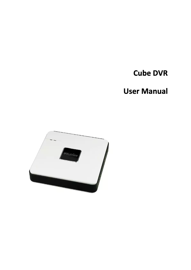 Page 1 de la notice Manuel utilisateur Laview LV-KD5184C