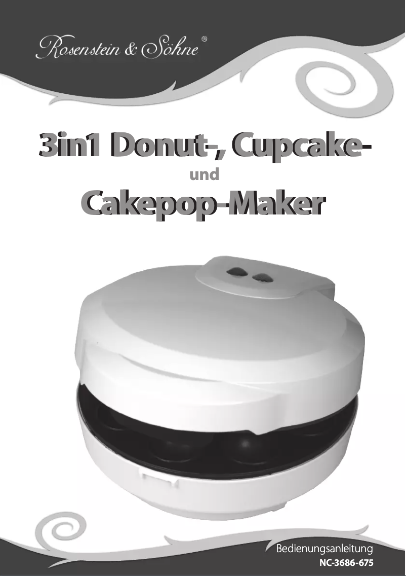 Page 1 de la notice Manuel utilisateur Rosenstein & Söhne NC-3686-919