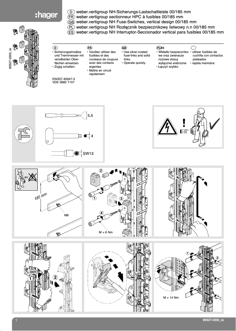 Image de la première page du manuel de l'appareil LVSGW00TSPX