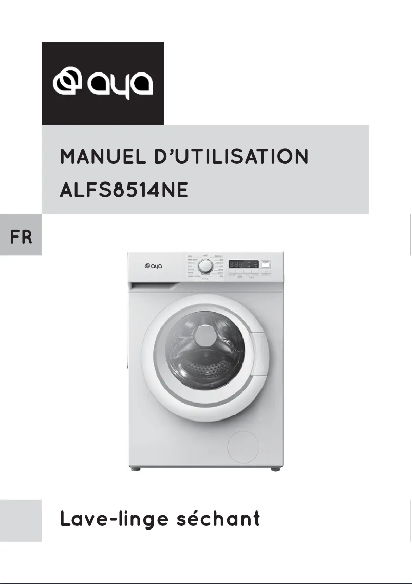 Page n°1 - Manuel utilisateur AYA ALFS8514NE