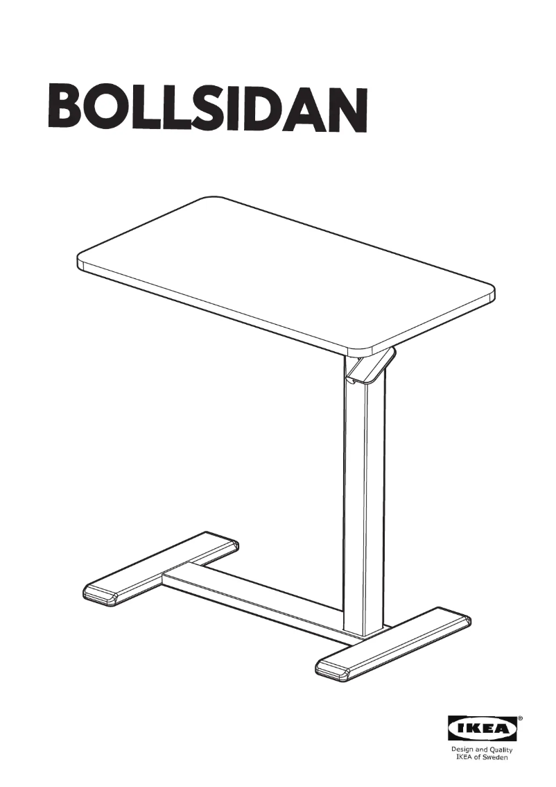 Página 1 del manual Manual de usuario Ikea BOLLSIDAN 605.578.02