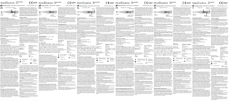 Page n°1 - Manuel utilisateur Medisana FTC