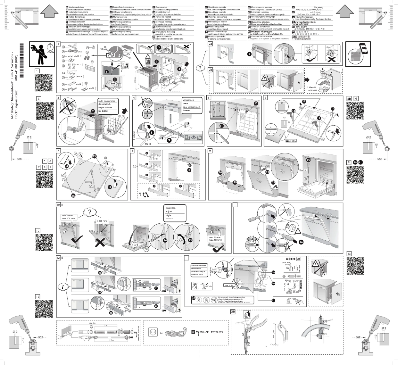 Page 1 de la notice Manuel utilisateur Bosch SMI6EKS81T