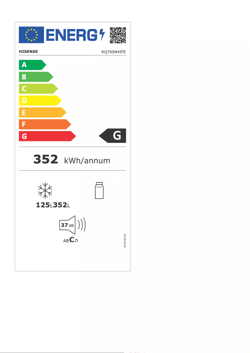 Image de la première page du manuel de l'appareil RQ760N4IFE