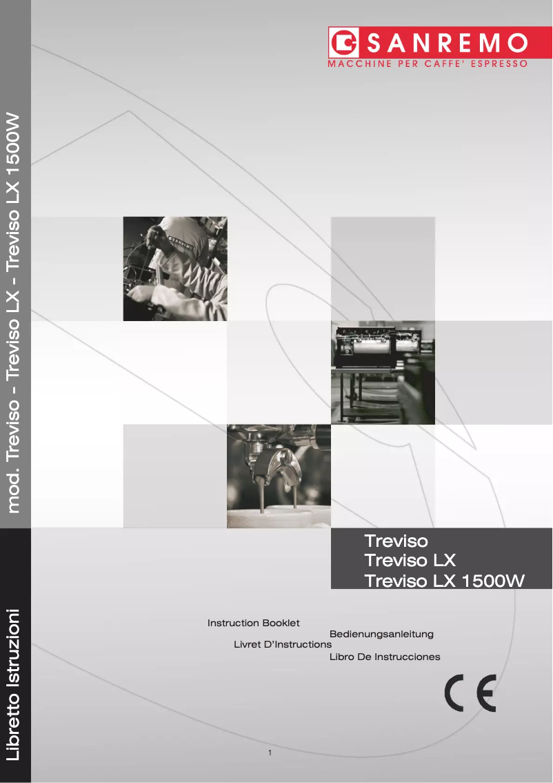 Page 1 de la notice Manuel utilisateur Sanremo Treviso
