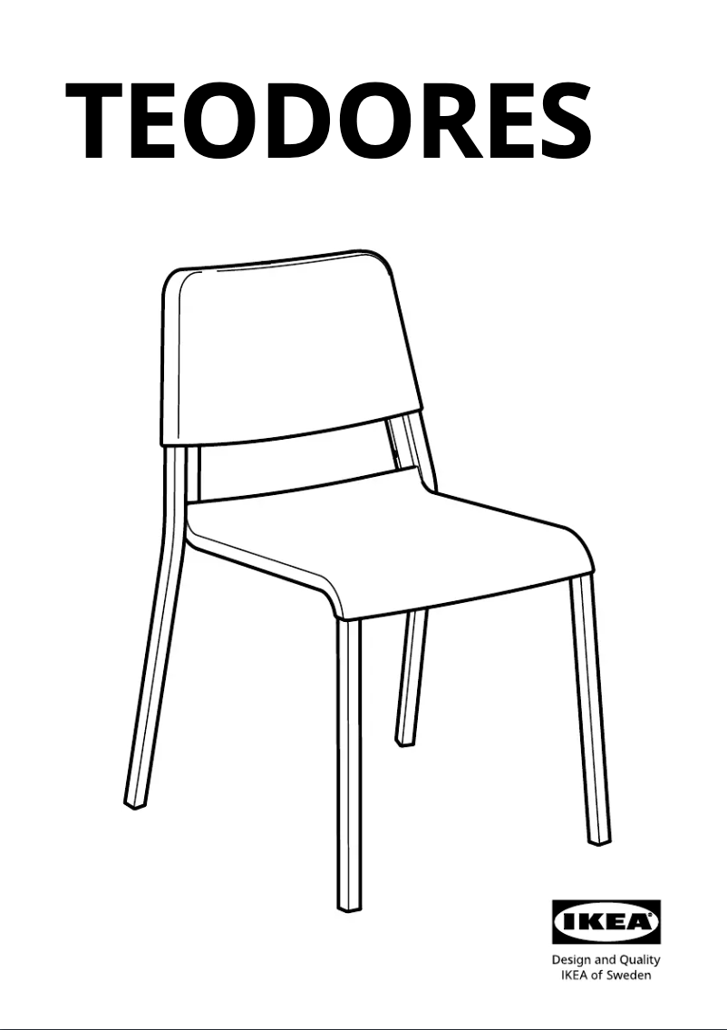 Image de la première page du manuel de l'appareil TEODORES 005.306.22