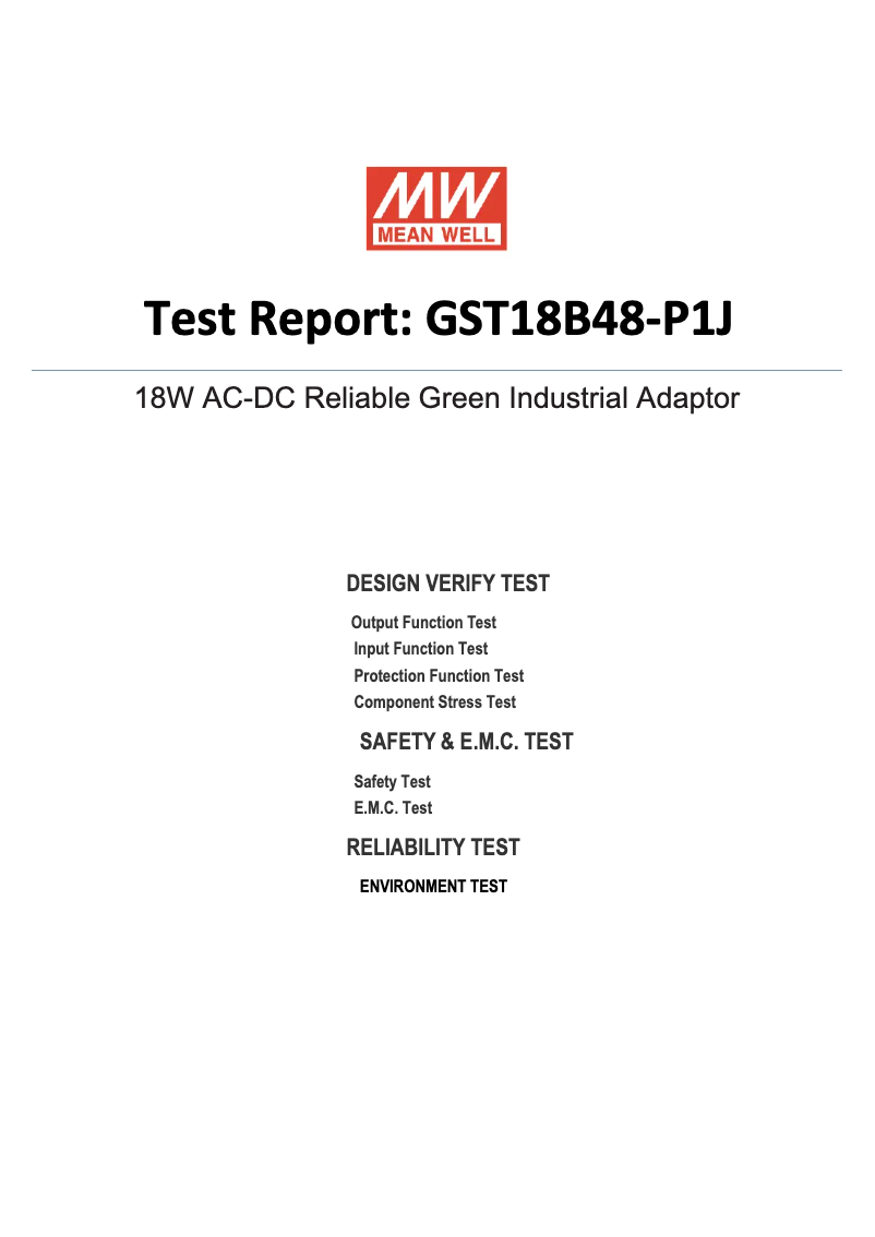 Image de la première page du manuel de l'appareil GST18B48-P1J