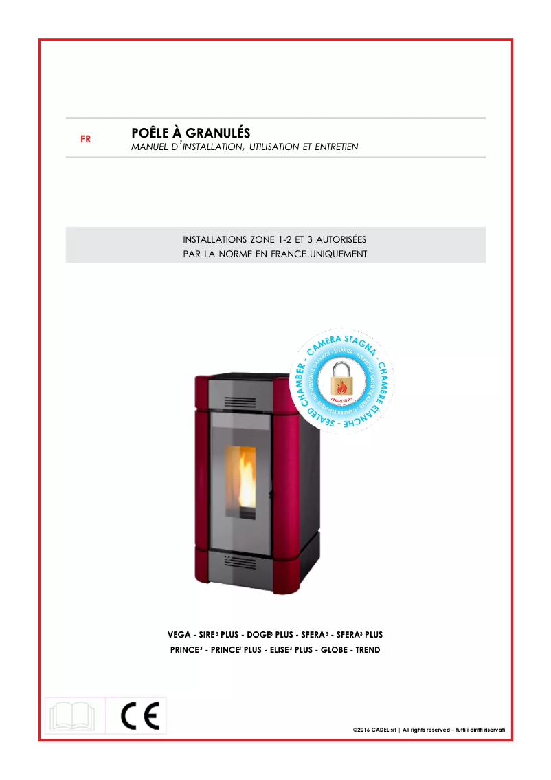 Page n°1 - Manuel utilisateur Cadel Trend