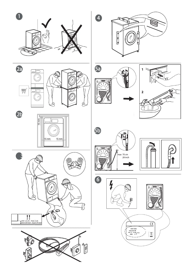 Page n°1 - Instructions de sécurité Whirlpool FFT CM11 8XB BE
