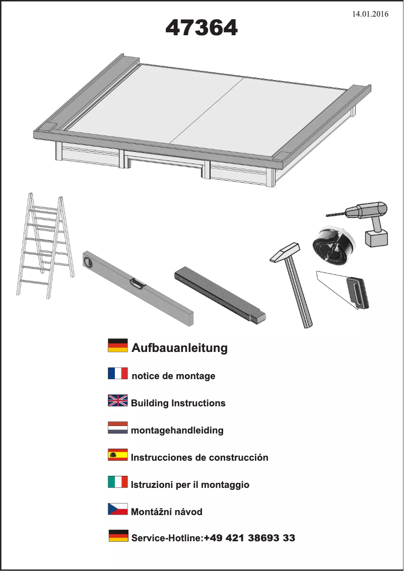 Page 1 de la notice Manuel utilisateur Karibu Mojave