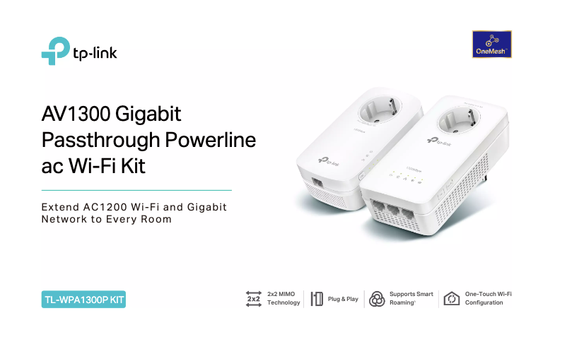 Page n°1 - Fiche technique TP-Link TL-WPA1300P