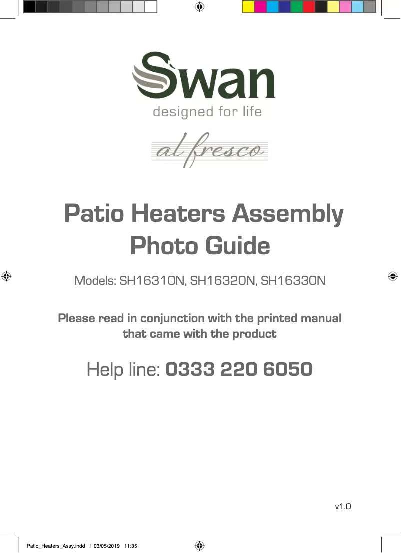 Page n°1 - Manuel utilisateur Swan SH16320N