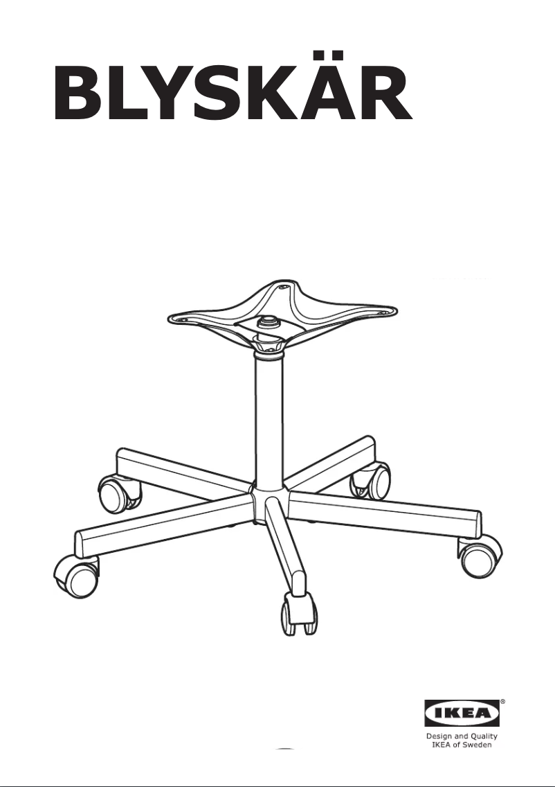 Page 1 de la notice Instructions / montage Ikea LOBERGET