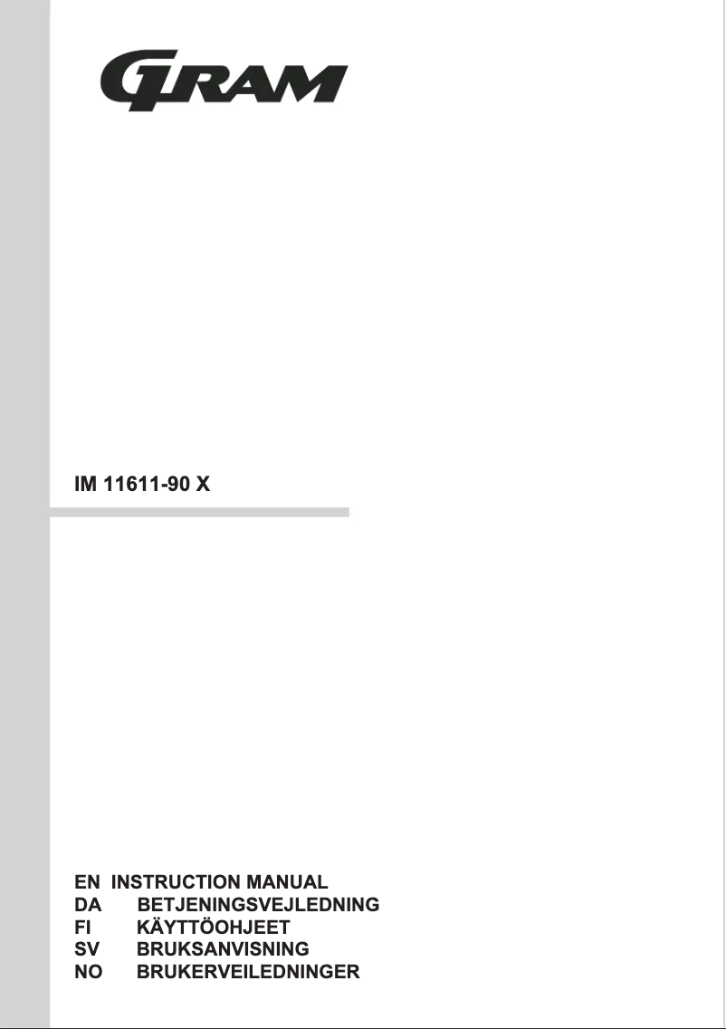 Imagen de la primera página del manual del dispositivo IM 11611-90 X