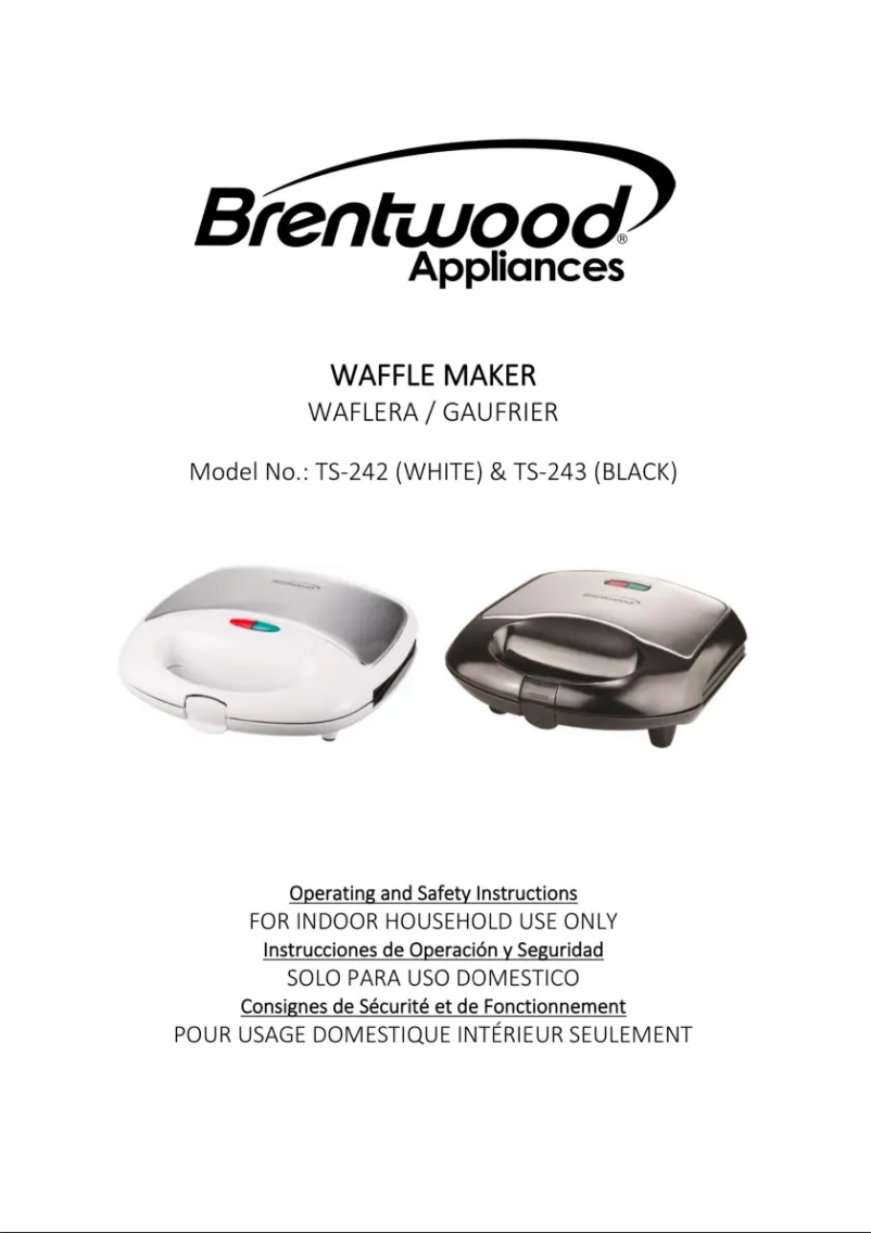 Página 1 del manual Manual de usuario Brentwood TS-243