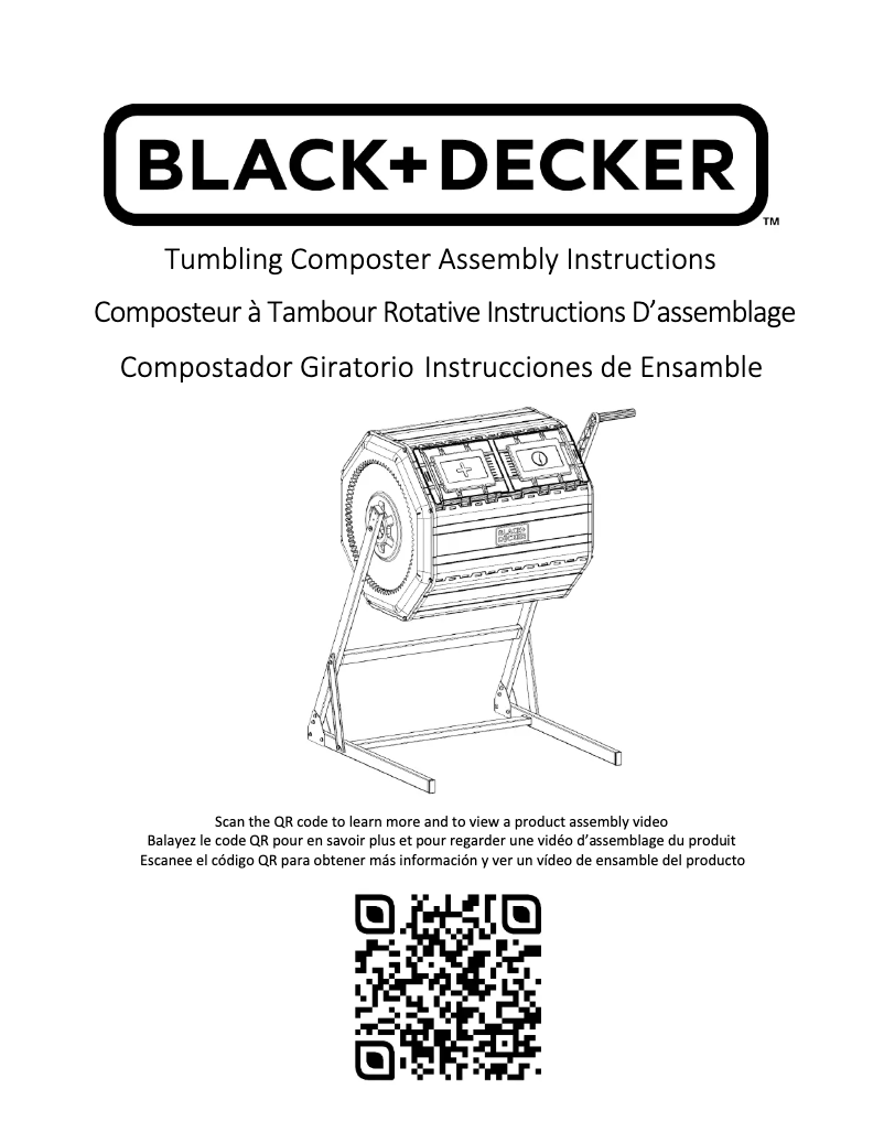 Page n°1 - Manuel utilisateur Black & Decker BDSTGA9701