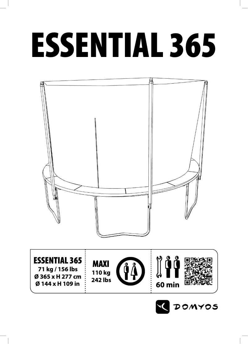 Imagen de la primera página del manual del dispositivo ES 365