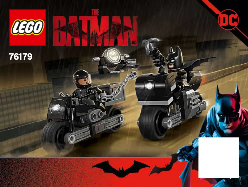 Page 1 de la notice Manuel utilisateur Lego Batman 76179