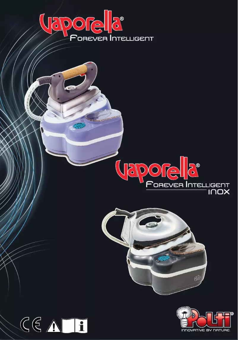 Image de la première page du manuel de l'appareil Vaporella Forever Intelligent Inox