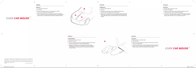 Image de la première page du manuel de l'appareil CCM660226