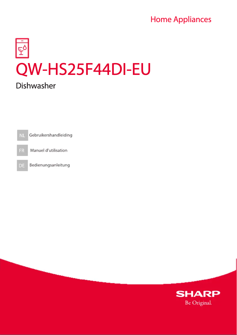 Page n°1 - Manuel utilisateur Sharp QW-HS25F44DI-EU