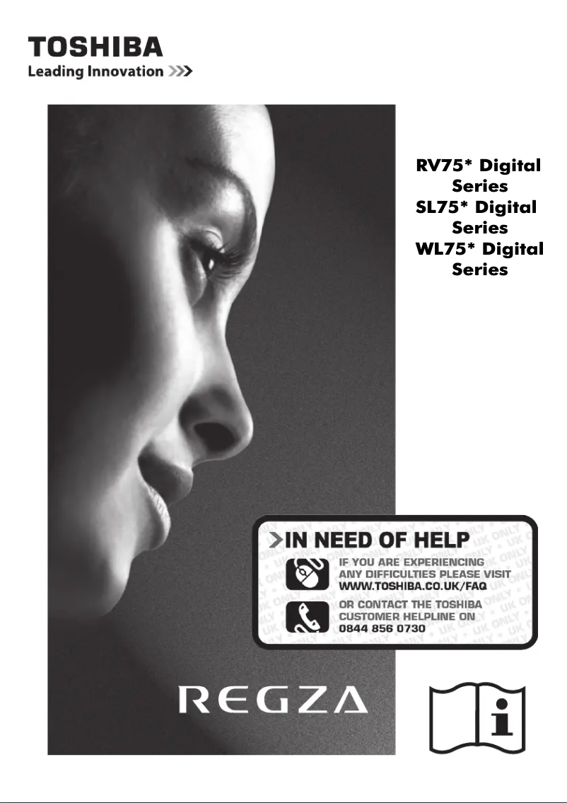 Page 1 de la notice Manuel utilisateur Toshiba 46SL753B