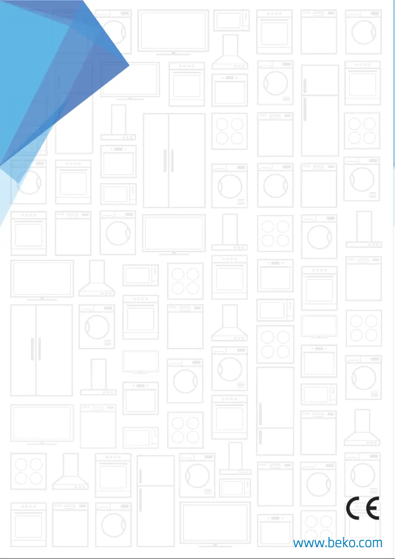 Page 1 de la notice Manuel utilisateur Beko WTC 7533 XW0