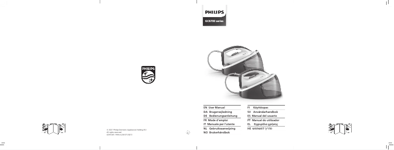 Página 1 del manual Manual de usuario Philips Fastcare Compact GC6722