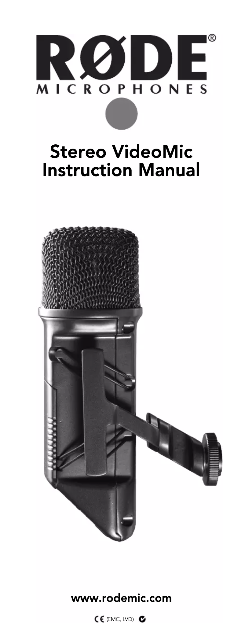 Page n°1 - Manuel utilisateur Røde Stereo VideoMic