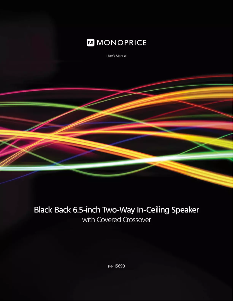 Image de la première page du manuel de l'appareil 15698