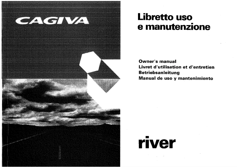 Página 1 del manual Manual de usuario Cagiva River 500 (2000)