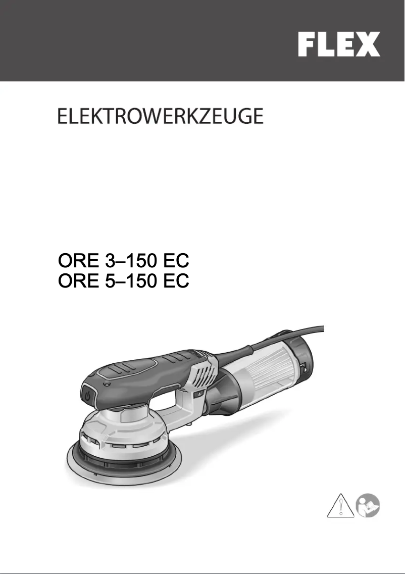 Image de la première page du manuel de l'appareil ORE 5-150 EC