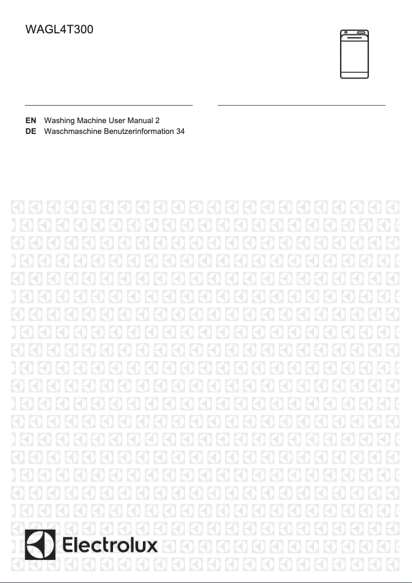 Image de la première page du manuel de l'appareil WAGL4T300