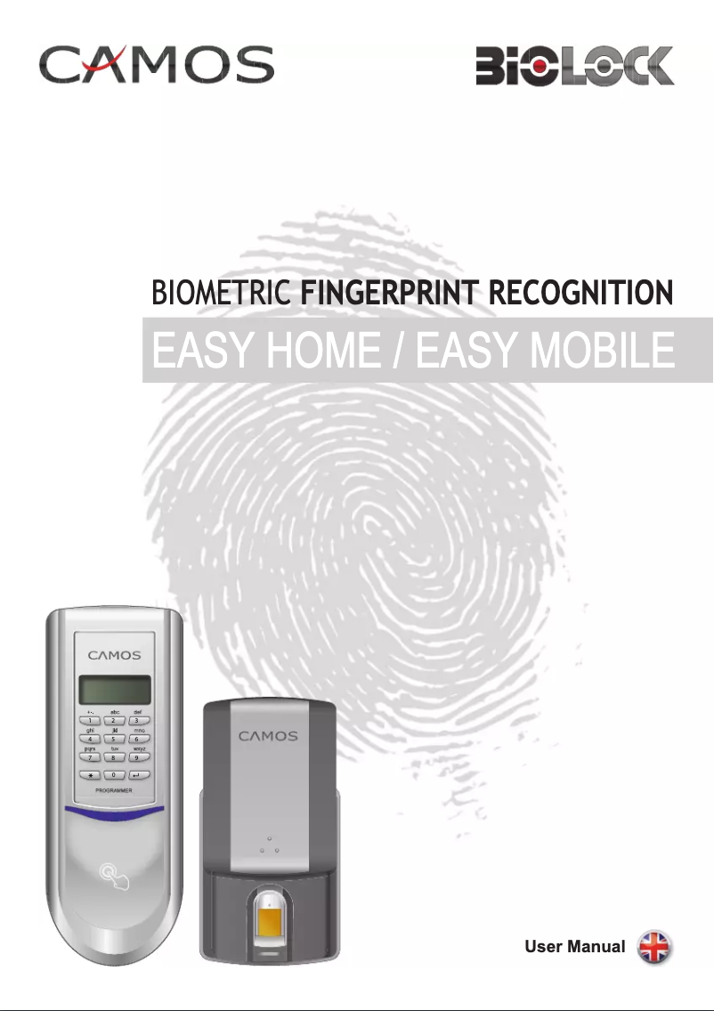 Page 1 de la notice Manuel utilisateur Camos BAC-100