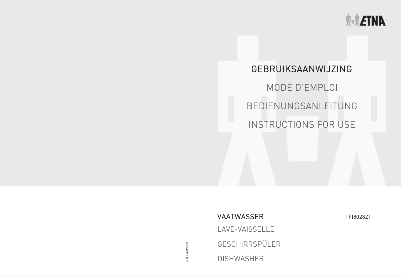 Page 1 de la notice Manuel utilisateur Etna TFI8028ZT