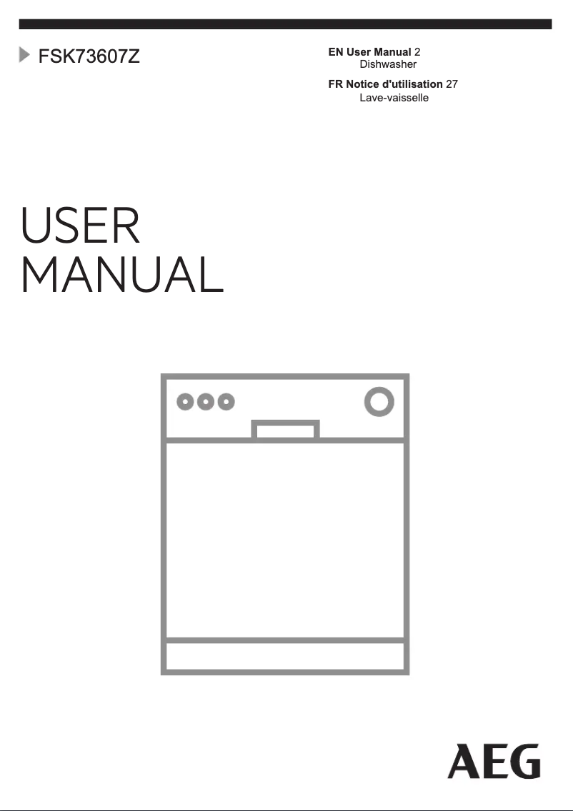 Image de la première page du manuel de l'appareil FSK73607Z