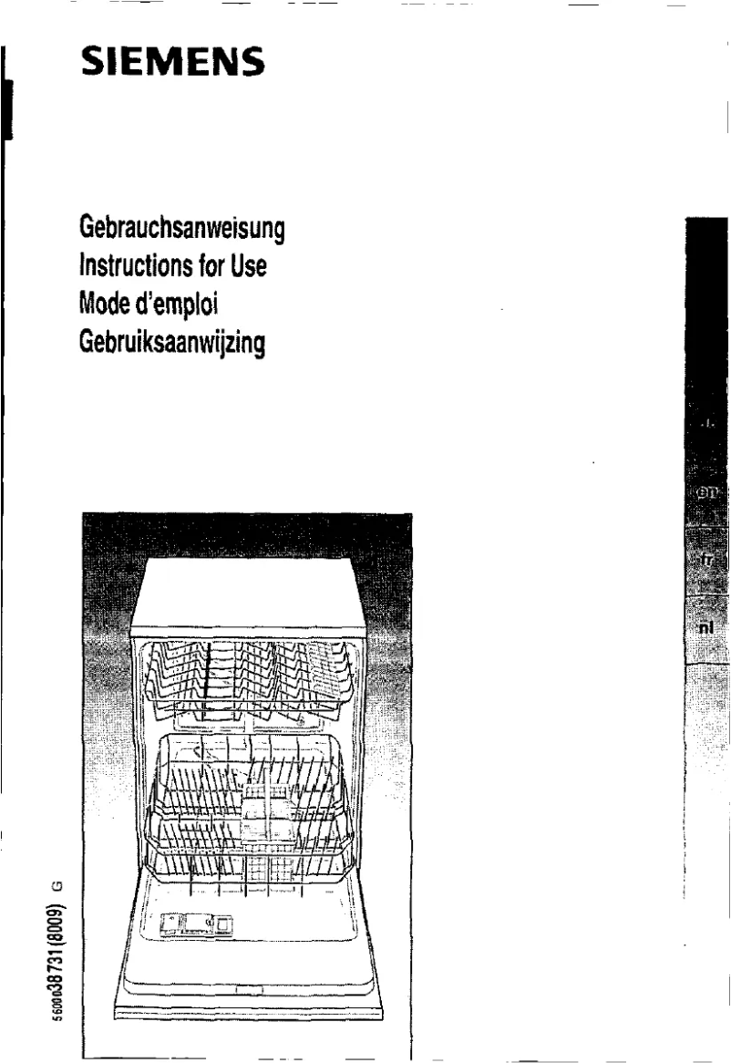 Page n°1 - Manuel utilisateur Siemens SE24267