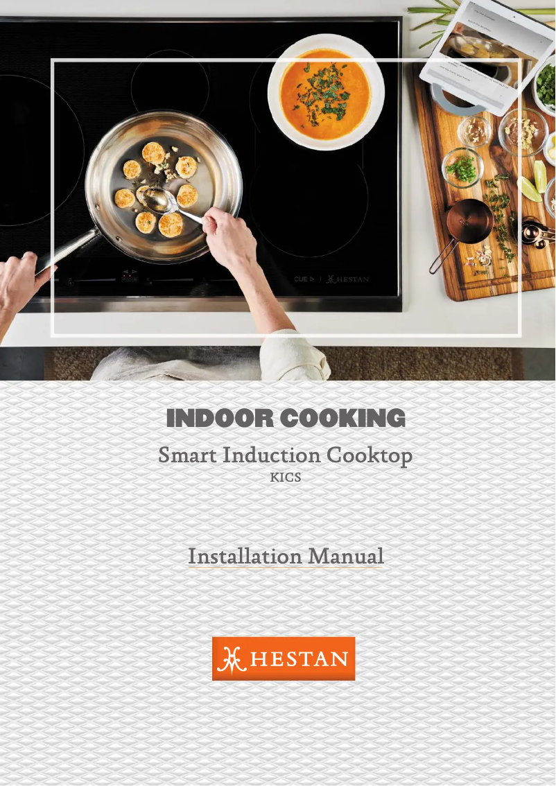 Page 1 de la notice Guide d'installation Hestan KICS30-MS