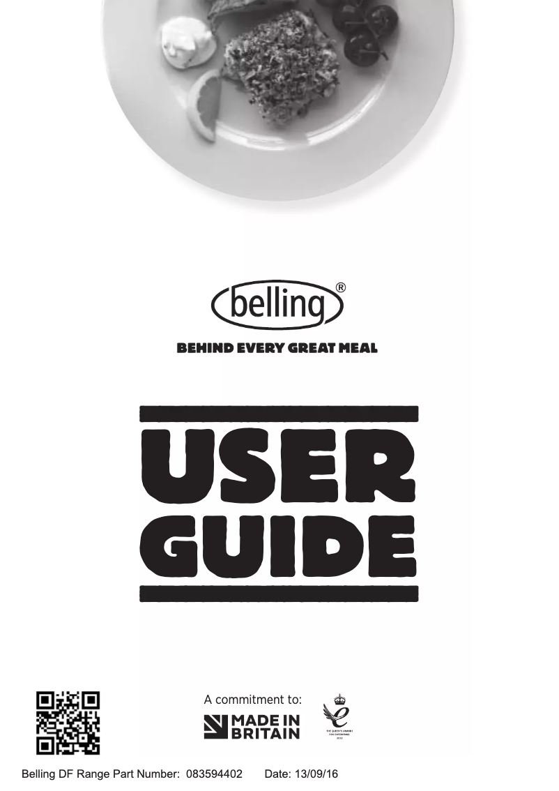 Page n°1 - Manuel utilisateur Belling Farmhouse 90 DFT