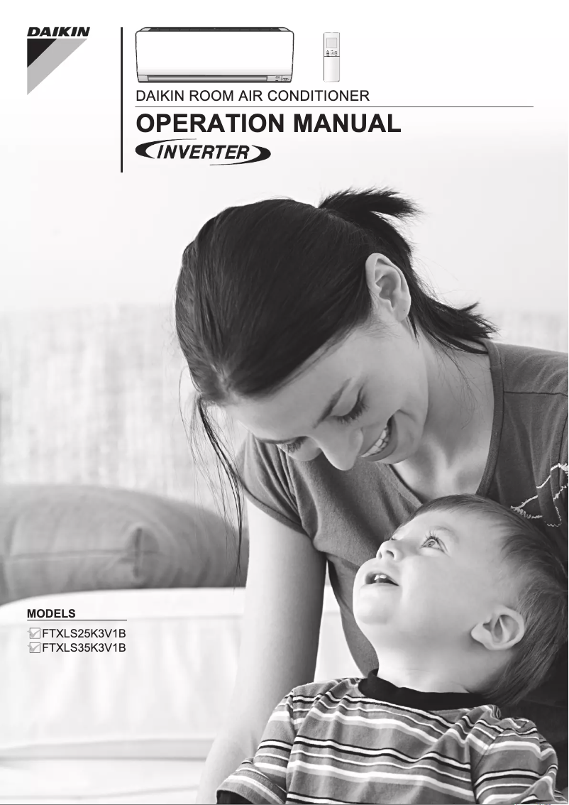 Image de la première page du manuel de l'appareil FTXLS25K3V1B