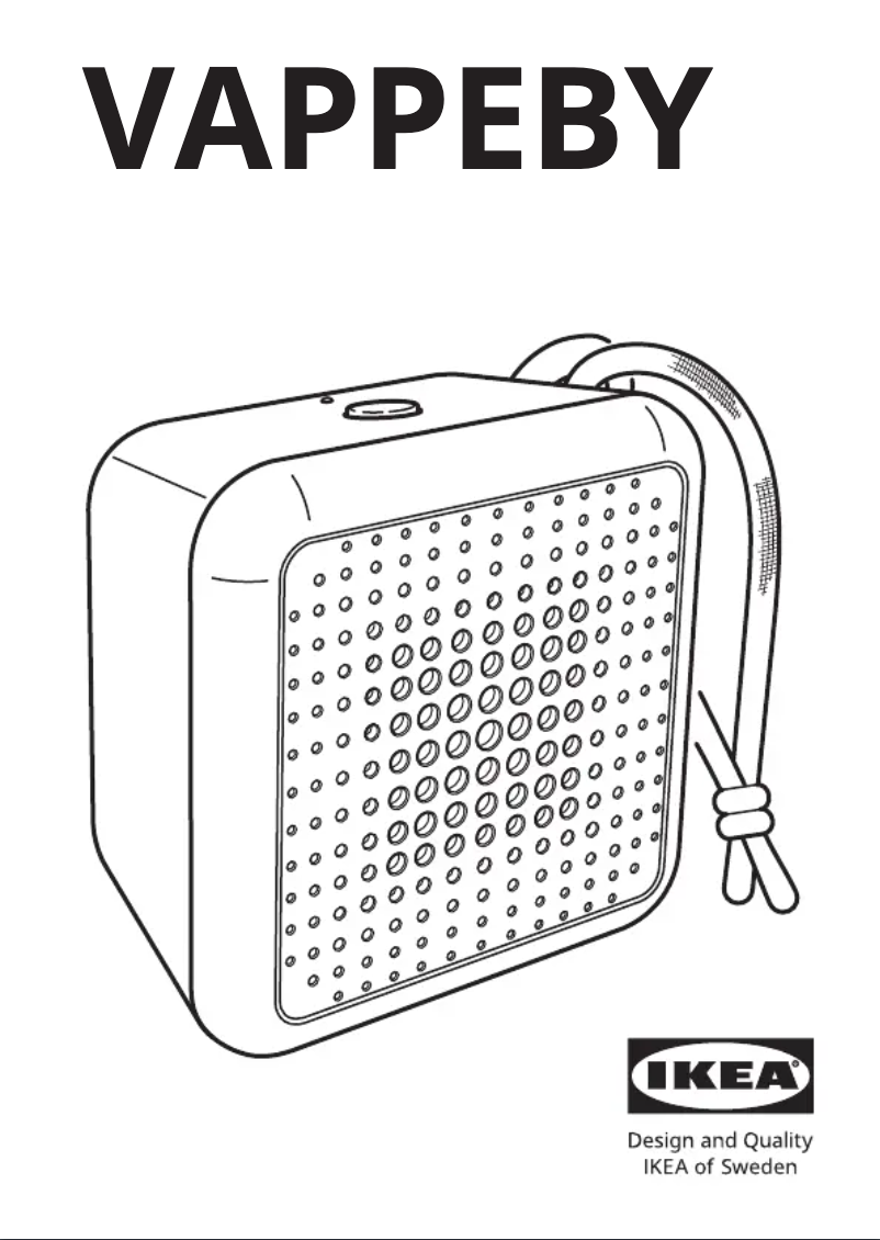 Image de la première page du manuel de l'appareil VAPPEBY 505.371.88