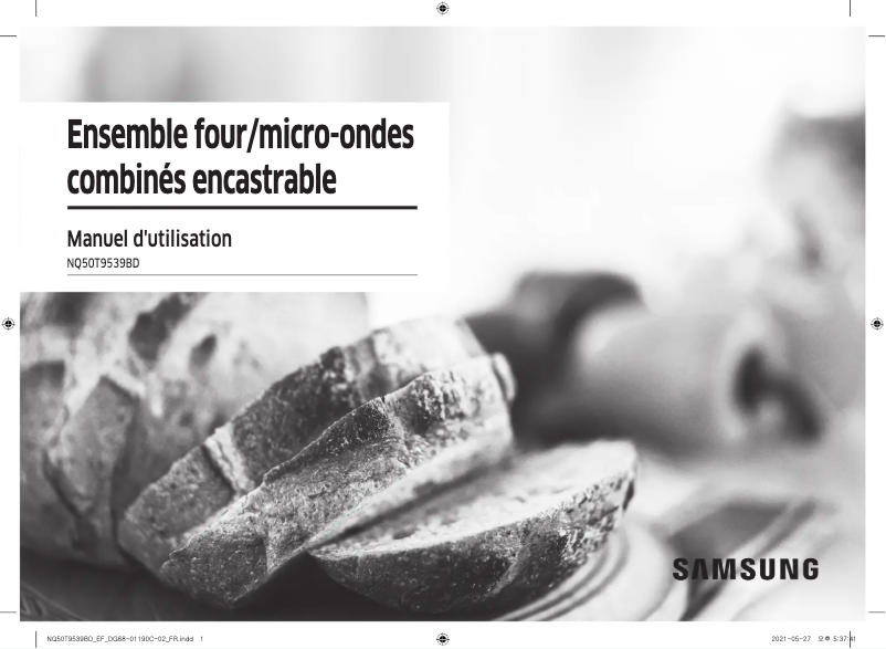 Image de la première page du manuel de l'appareil NQ50T9539BD