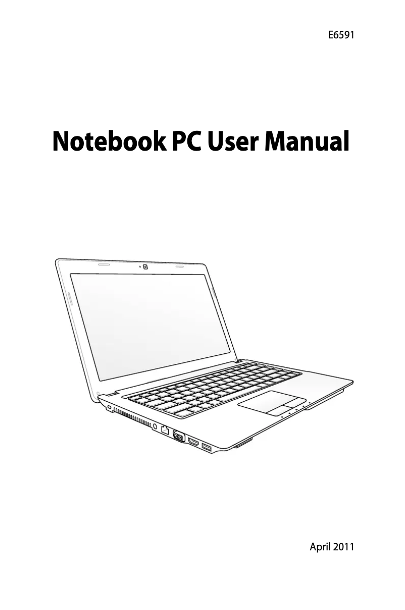 Page n°1 - Manuel utilisateur Asus X54L