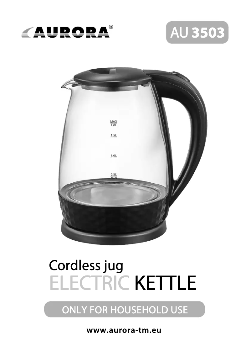 Page 1 de la notice Manuel utilisateur Aurora AU3503