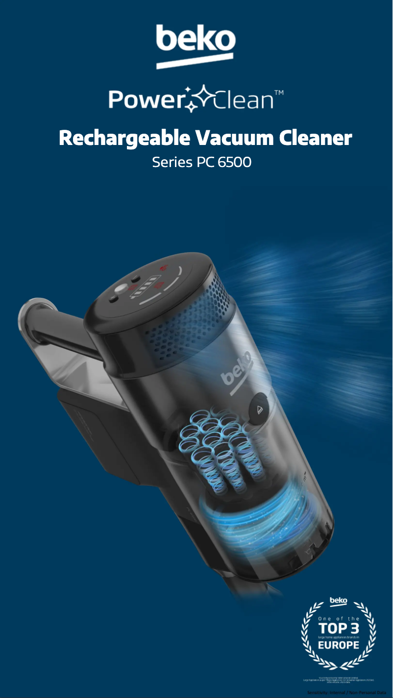 Page n°1 - Fiche technique Beko VRT 86325 VI