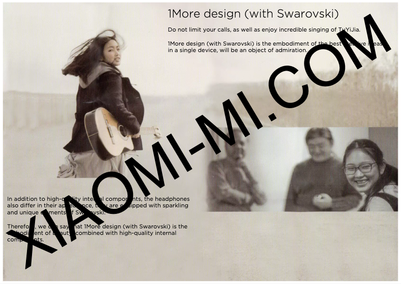 Image de la première page du manuel de l'appareil 1More Crystal Piston