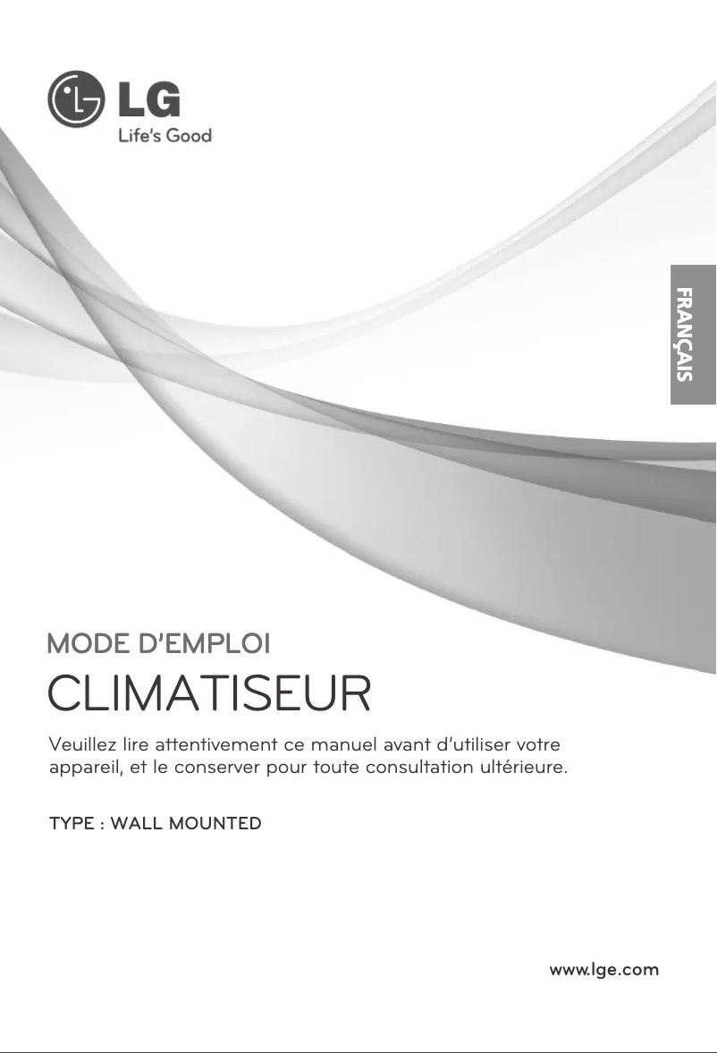Page n°1 - Manuel utilisateur LG LSNH2468RM1